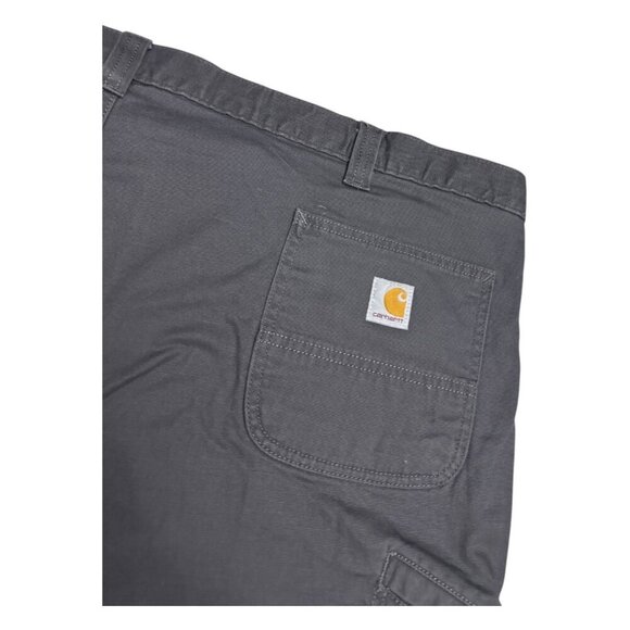 CARHARTT Relaxed Fit Lined Winter Work Casual Grey Pants Mens 48x32 - Picture 2 of 7